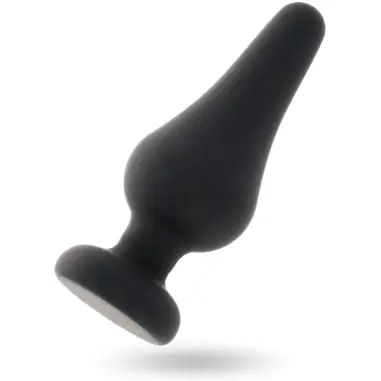 Anal Plug Pipo L Silicone Negro 13 cm | Intense