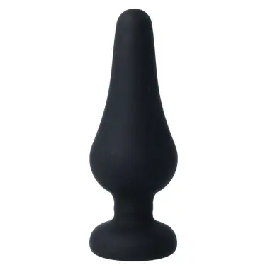 Anal Plug Pipo L Silicone Negro 13 cm | Intense