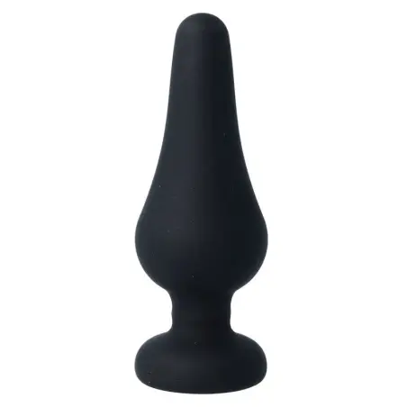 Anal Plug Pipo L Silicone Negro 13 cm | Intense
