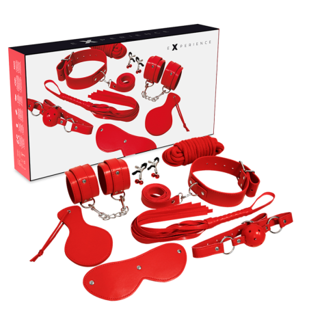 EXPERIENCE - BDSM FETISH KIT SERIE RED EXPERIENCE