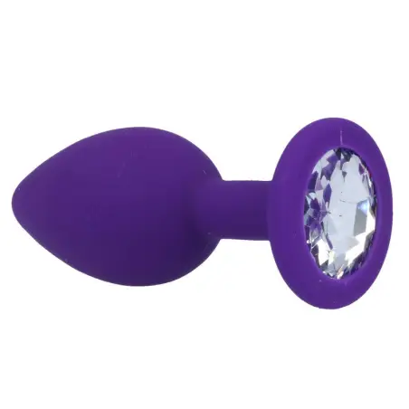 Shelki S Plug Anal Lila - Silicona Suave | Intense