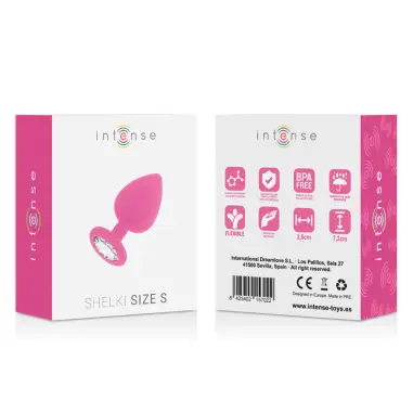 Shelki S Plug Anal Fuchsia - Silicona Suave | Intense