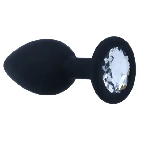 Shelki S Plug Anal Negro - Silicona Suave | Intense