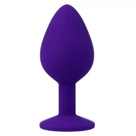 Shelki M Plug Anal Lila - Silicona Suave | Intense