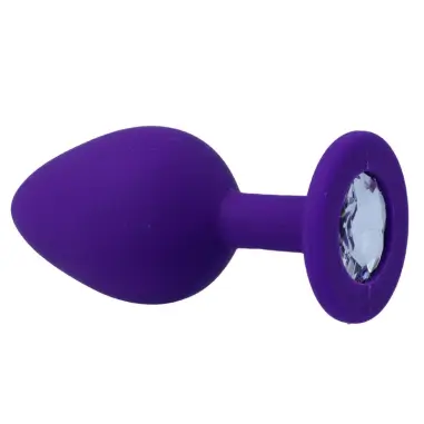 Shelki M Plug Anal Lila - Silicona Suave | Intense
