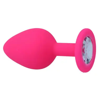 Shelki M Plug Anal Fuchsia - Silicona Suave | Intense