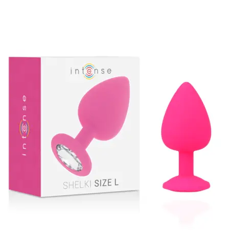 Shelki L Plug Anal Fuchsia - Silicona Suave | Intense