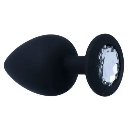 Shelki L Plug Anal Negro - Silicona Suave | Intense