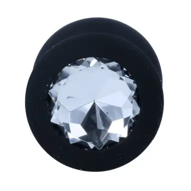 Shelki L Plug Anal Negro - Silicona Suave | Intense