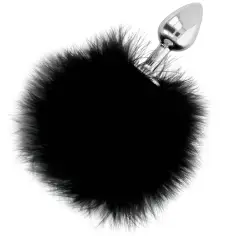 DARKNESS - EXTRA BUTTPLUG ANAL CON COLA NEGRO 7 CM 2