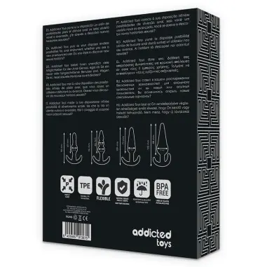 Set 4 Plugs Anales - Envío Discreto | Addicted Toys