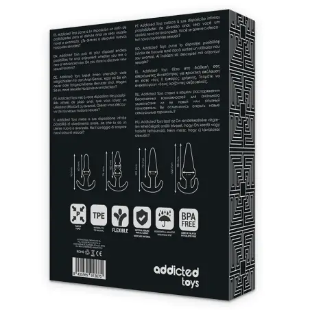 Set 4 Plugs Anales - Envío Discreto | Addicted Toys