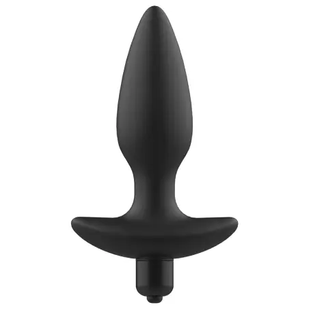 ADDICTED TOYS - MASAJEADOR PLUG ANAL CON VIBRACIÓN NEGRO