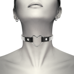 COQUETTE CHIC DESIRE - CHOKER CUERO VEGANO CORAZON COQUETTE ACCESSORIES 2
