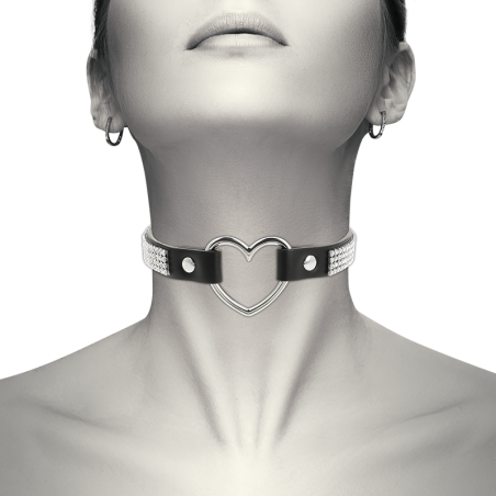 COQUETTE CHIC DESIRE - CHOKER CUERO VEGANO CORAZON COQUETTE ACCESSORIES