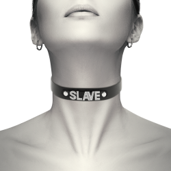 COQUETTE CHIC DESIRE - CHOKER CUERO VEGANO SLAVE COQUETTE ACCESSORIES 2