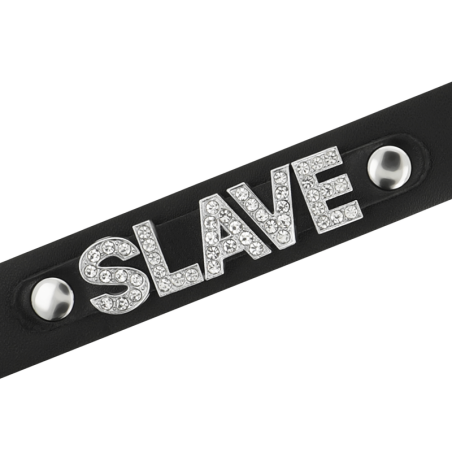 COQUETTE CHIC DESIRE - CHOKER CUERO VEGANO SLAVE COQUETTE ACCESSORIES