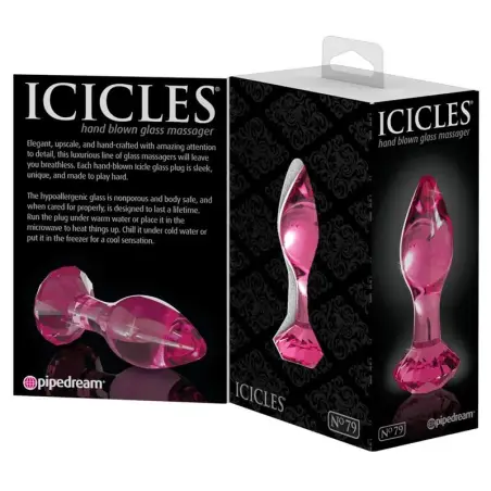 N. 79 Plug Anal Vidrio - Envío Discreto | Icicles