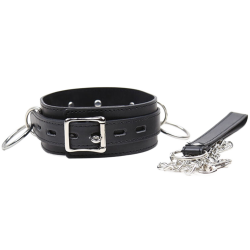 OHMAMA FETISH - COLLAR SUMISION CON 3 ANILLAS OHMAMA FETISH