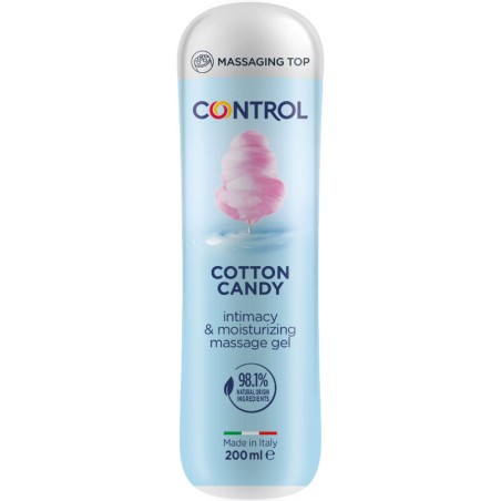 CONTROL - MASAJE GEL 3 EN 1 ALGODÓN DE AZÚCAR 200 ML CONTROL LUBES
