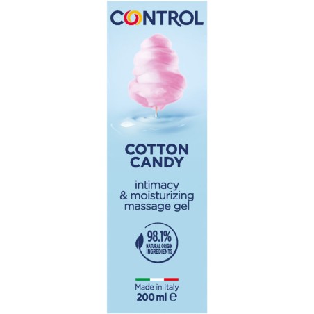 CONTROL - MASAJE GEL 3 EN 1 ALGODÓN DE AZÚCAR 200 ML CONTROL LUBES