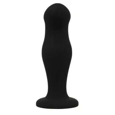 Sean Plug Anal Silicona Premium Negro | Black&silver