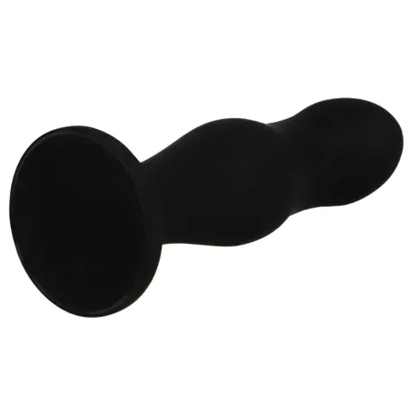 Sean Plug Anal Silicona Premium Negro | Black&silver