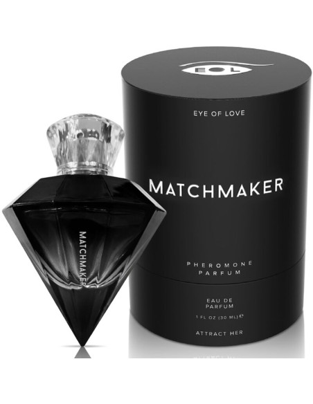 EYE OF LOVE - MATCHMAKER BLACK DIAMOND PERFUME FEROMONAS PARA ÉL 30 ML 