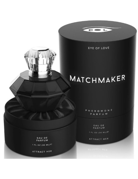 EYE OF LOVE - MATCHMAKER BLACK DIAMOND PERFUME FEROMONAS PARA ÉL 30 ML 