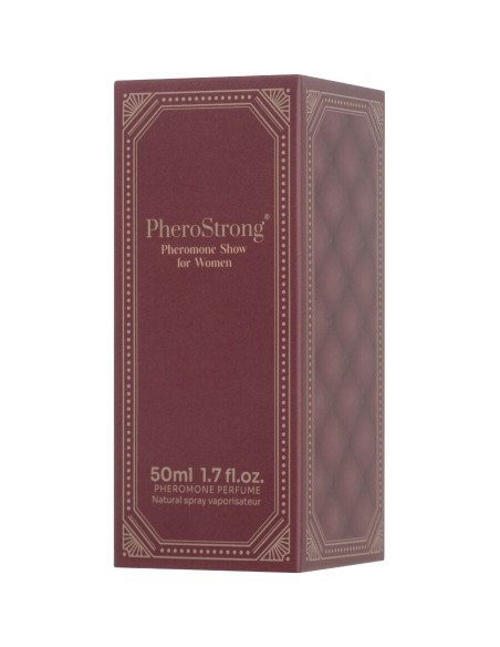 PHEROSTRONG - PERFUME CON FEROMONAS SHOW PARA MUJER 50 ML 