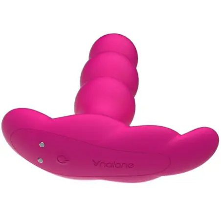 Pearl Vibrador Anal Control Remoto Negro - Rotación | Nalone