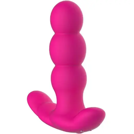 Pearl Vibrador Anal Control Remoto Negro - Rotación | Nalone