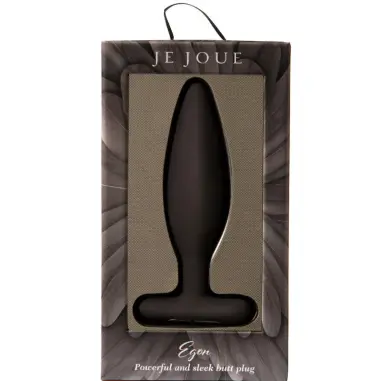 Egon Plug Anal Vibrador Negro - Silicona Suave | Je Joue