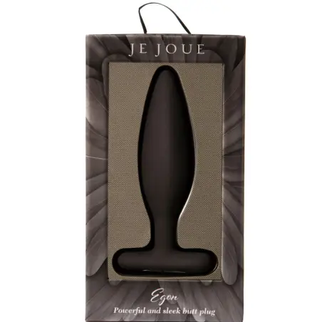 Egon Plug Anal Vibrador Negro - Silicona Suave | Je Joue