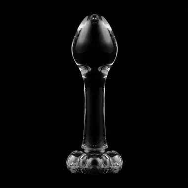 Modelo 2 Plug Cristal Transparente 11 cm Ø 3.5 cm