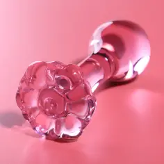 NEBULA SERIES BY IBIZA - MODELO 2 PLUG CRISTAL ROSA 11 CM -O- 3.5 CM