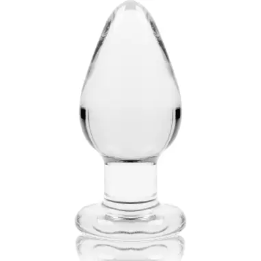 Modelo 3 Plug Cristal Transparente 11 cm Ø 5 cm