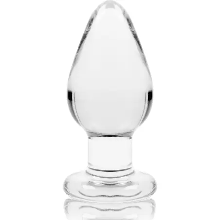 Modelo 3 Plug Cristal Transparente 11 cm Ø 5 cm