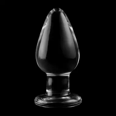 Modelo 3 Plug Cristal Transparente 11 cm Ø 5 cm