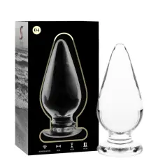NEBULA SERIES BY IBIZA - MODELO 4 PLUG CRISTAL TRANSPARENTE 11 CM -O- 5 CM 2