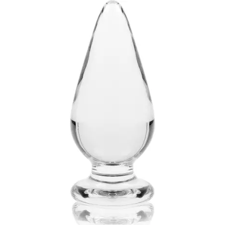 Modelo 4 Plug Cristal Transparente 11 cm Ø 5 cm