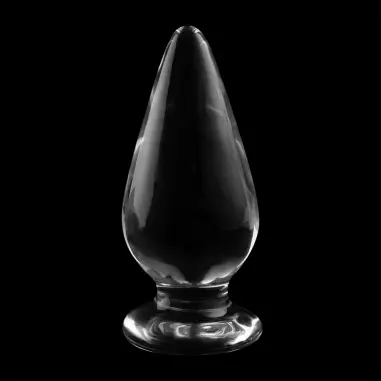 Modelo 4 Plug Cristal Transparente 11 cm Ø 5 cm