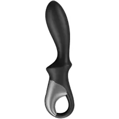 SATISFYER - HEAT CLIMAX VIBRADOR ANAL APP NEGRO 2