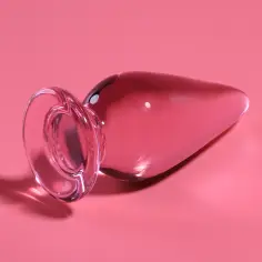NEBULA SERIES BY IBIZA - MODELO 4 PLUG CRISTAL ROSA 11 CM -O- 5 CM