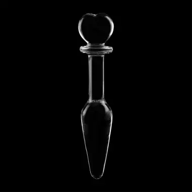 Modelo 7 Plug Cristal Transparente 13.5 cm Ø 3 cm