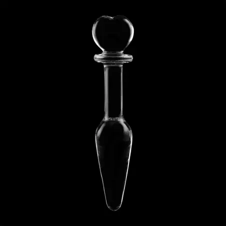 Modelo 7 Plug Cristal Transparente 13.5 cm Ø 3 cm
