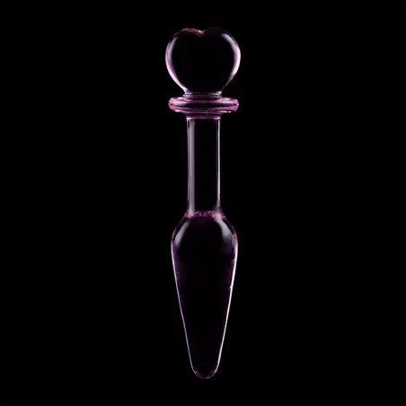 Modelo 7 Plug Cristal Rosa 13.5 cm Ø 3 cm - Juguete Anal