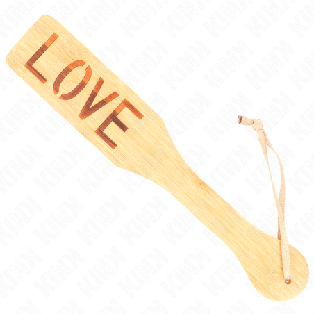 KINK - PALA DE BAMBÚ PALABRA LOVE 32 X 5.5 CM KINK IMPACT & TOUCH