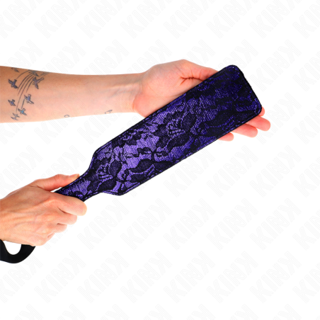 KINK - PALA DE PIEL DISEÑO ESCÁNDALO 37 X 7 CM KINK IMPACT & TOUCH