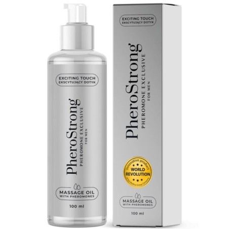 PHEROSTRONG - ACEITE DE MASAJE EXCLUSIVE PARA HOMBRE 100 ML PHEROSTRONG
